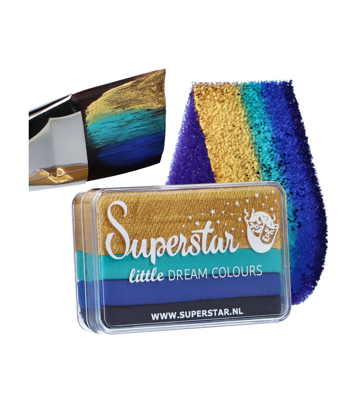 Superstar - Aquacolor Little Dream Colours Splitcake - Royal (30g)