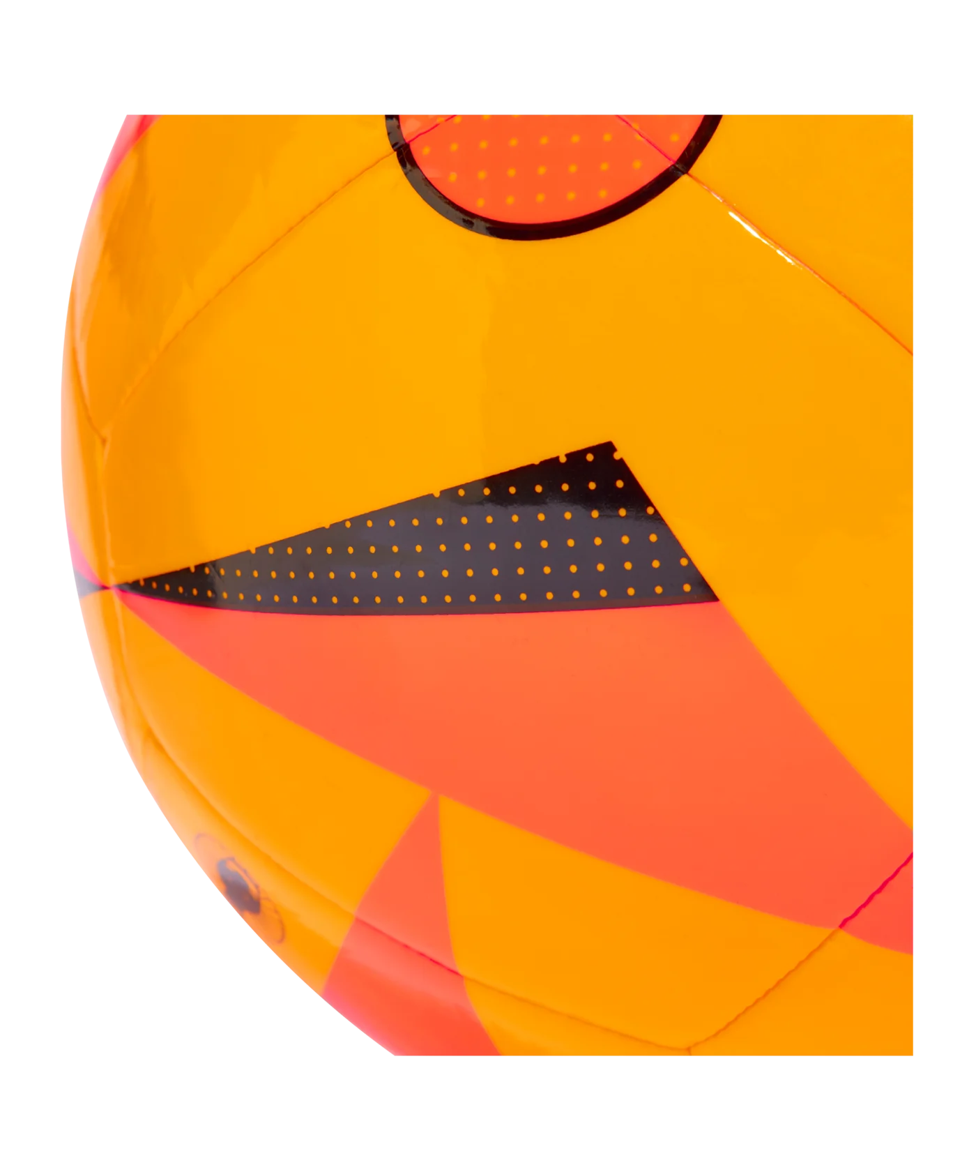 adidas Fussballliebe Club Trainingsball EM 2024 Gold Rot Schwarz