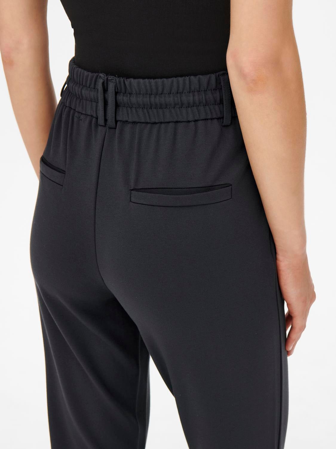 ONLPOPTRASH Mittlere Taille Normal geschnitten Klassische Hose Blue Graphite