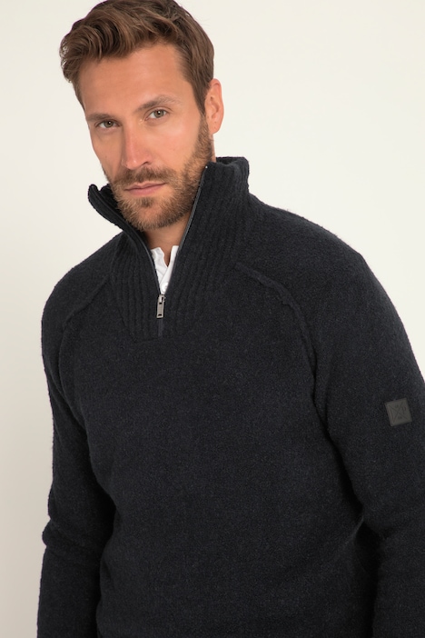 Troyer, Strick, Troyerkragen, Zipper, FLEXNAMIC®