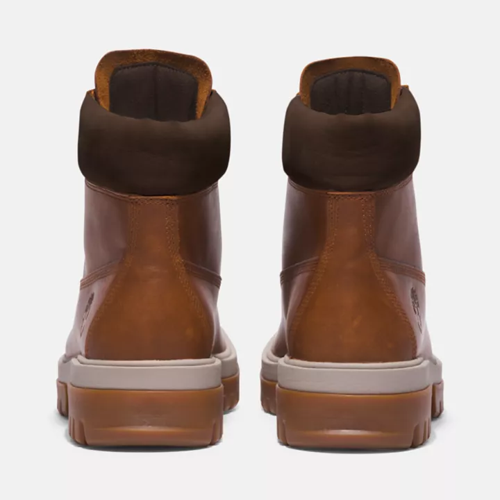 Bota Timberland Premium Impermeável Masculina na Cor Marrom