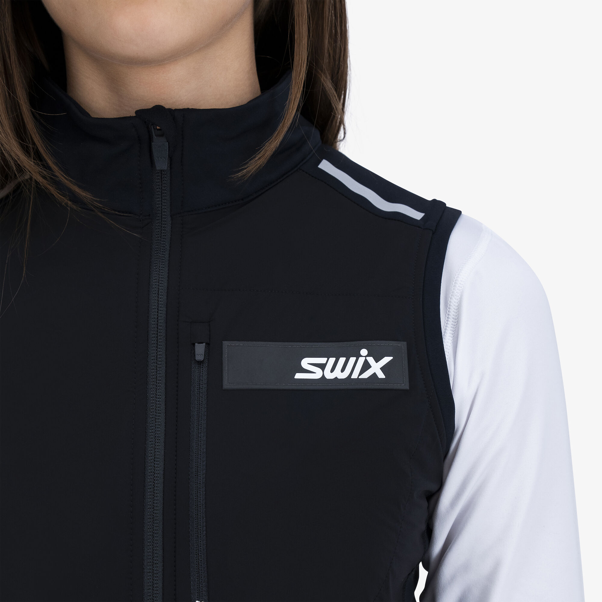 Focus Warm Vest Dame Black