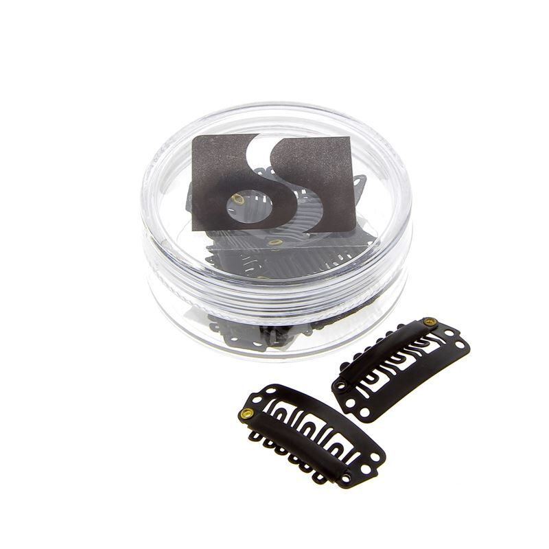 Clips SHE X10 noir
