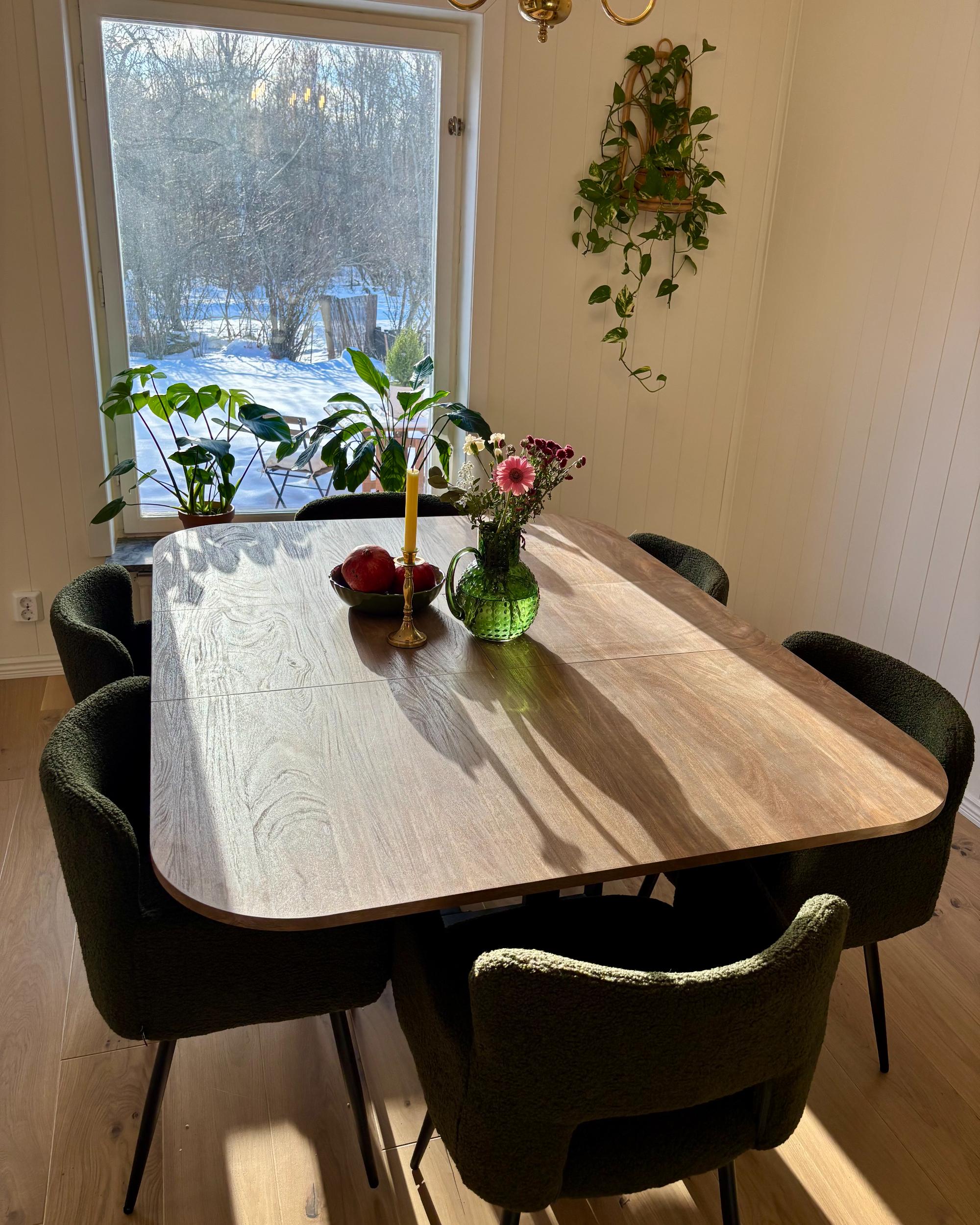 Eettafel uitschuifbaar COOPER Bruin 120 cm 120/160 cm