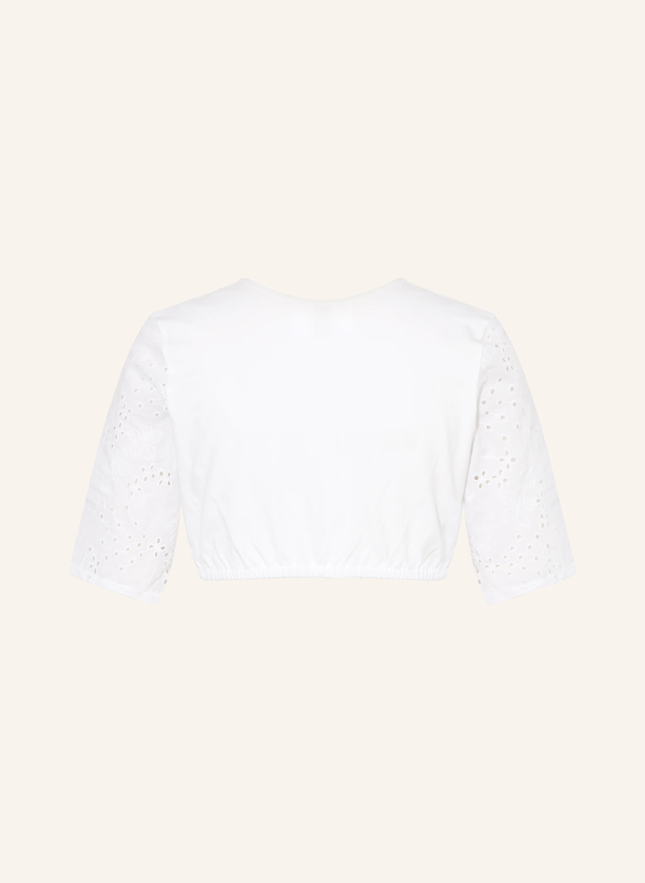 Hammerschmid Dirndlbluse BRIGITTE im Materialmix