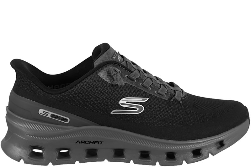 SKECHERS ARCH FIT GLIDE-STEP PRO DARK SLIP-INS SNEAKER
