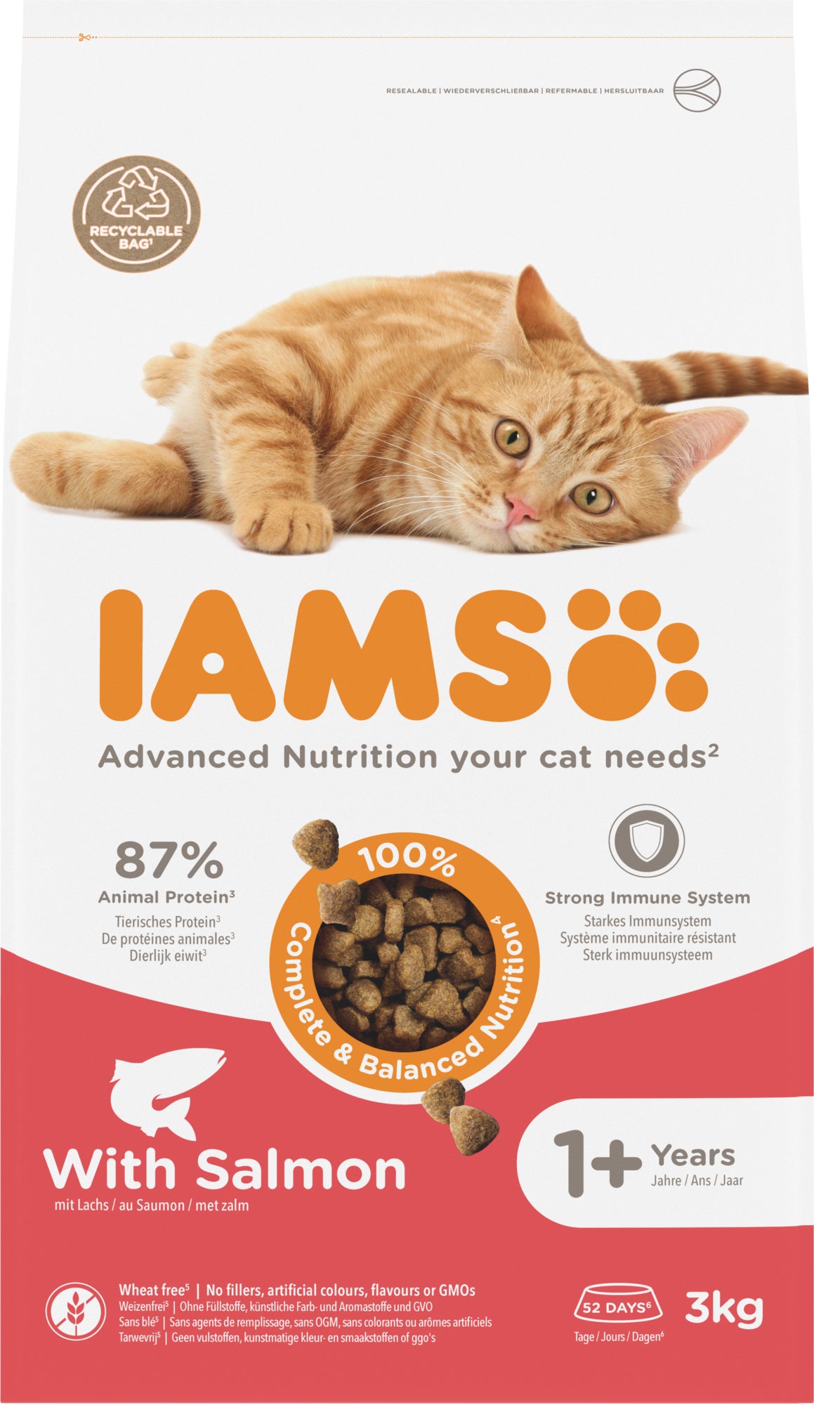IAMS for Vitality zalm adult 3 kg