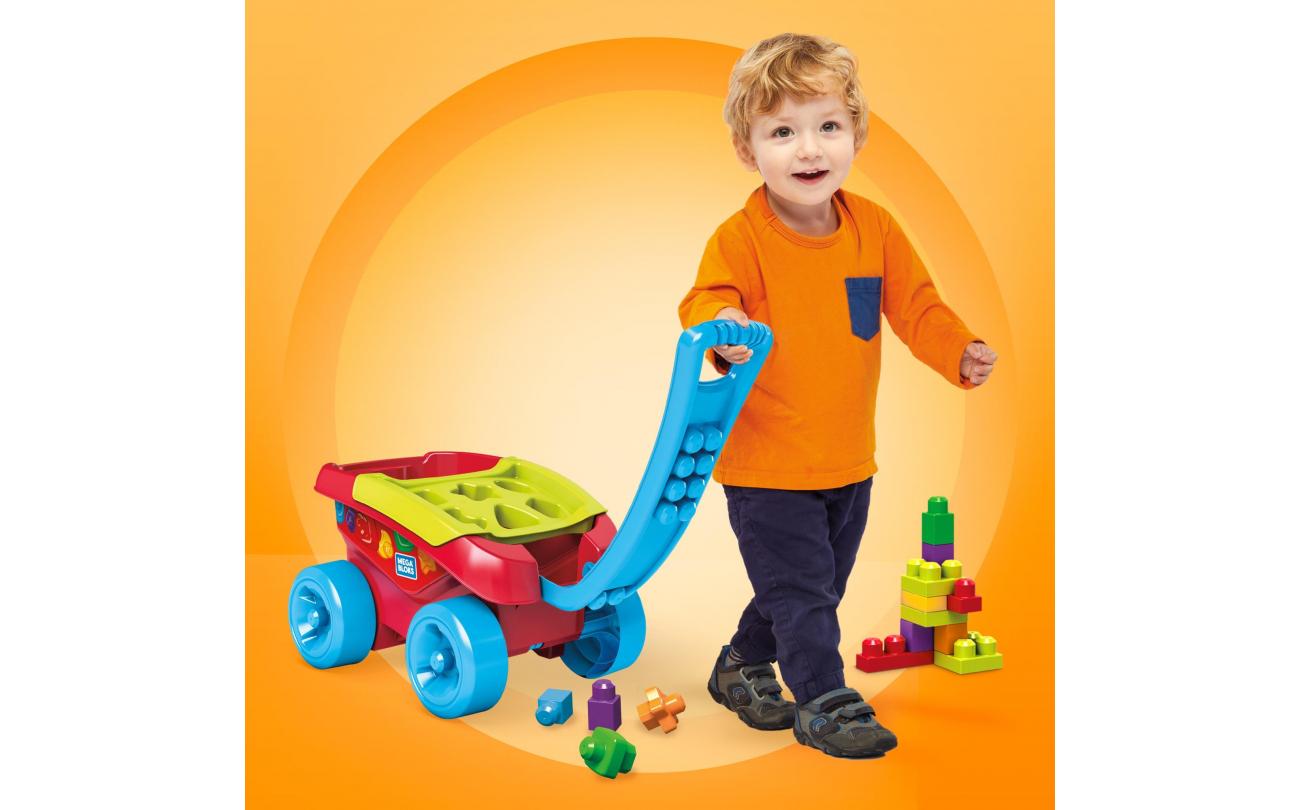 Fisher Price Mega Bloks Vormensorteerwagen
