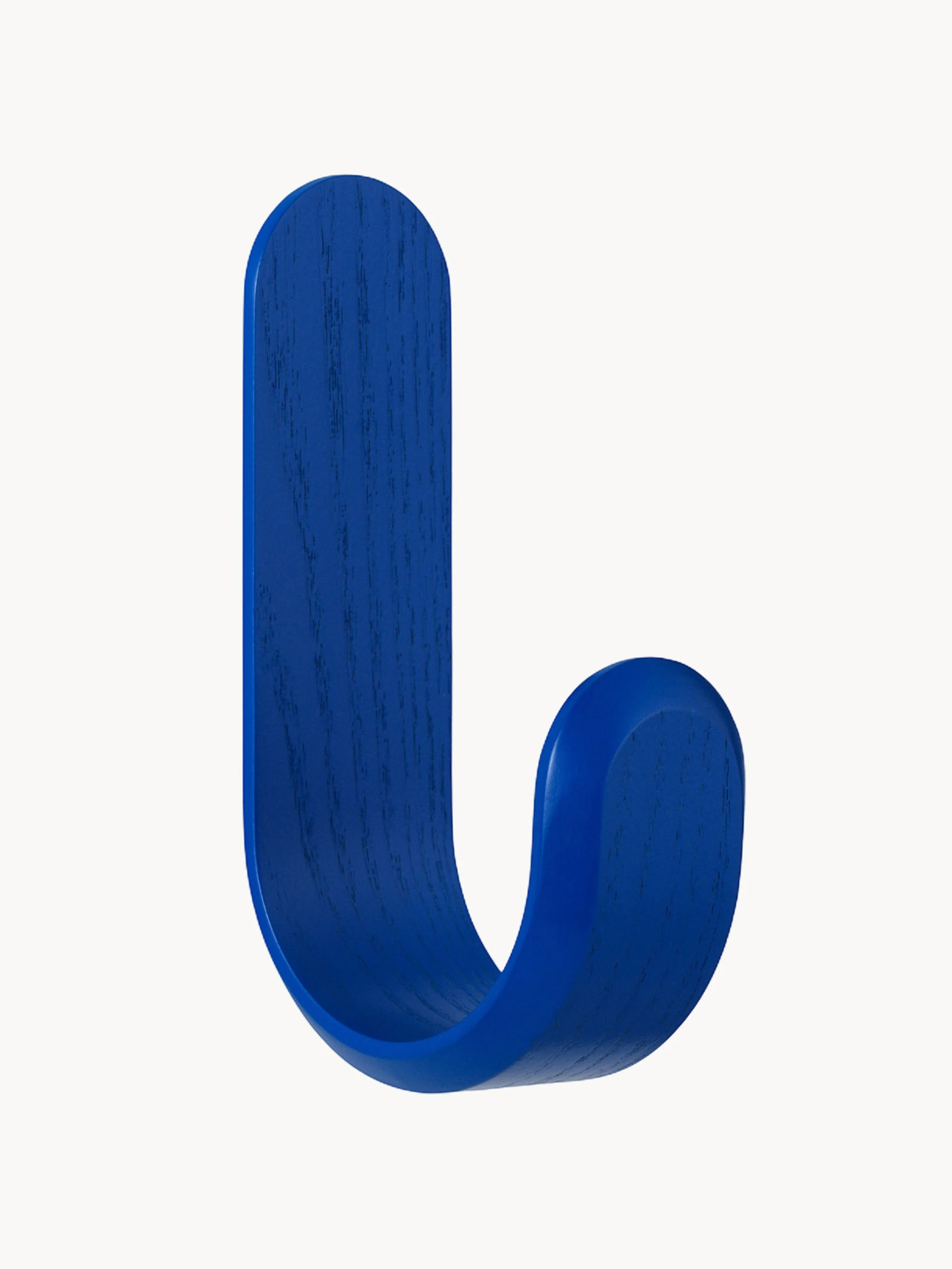 Houten wandhaak Curve