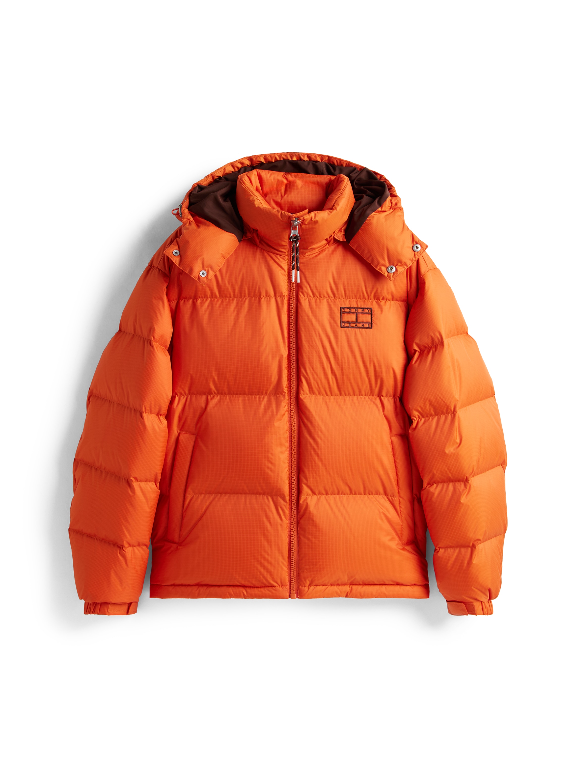 Tommy Jeans Steppjacke »ALASKA DOWN PUFFER« mit Kapuze Übergangsjacke Regular fit mit abnehmbarer Kapuze