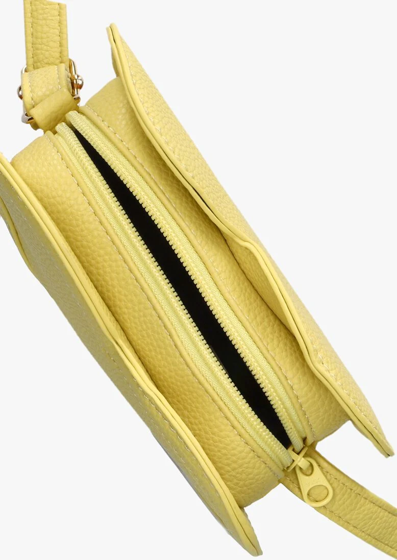 MOLO gele molo schoudertas heart bag