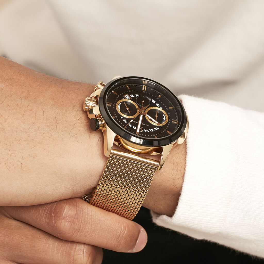 Montre Pierre Lannier Sentinelle Noir