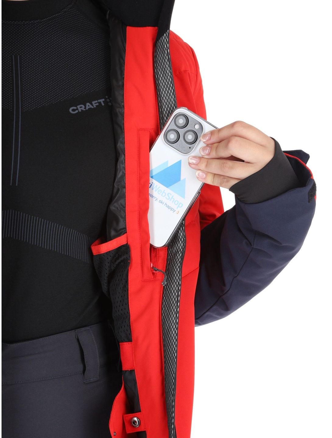 Eleele ski-jas dames