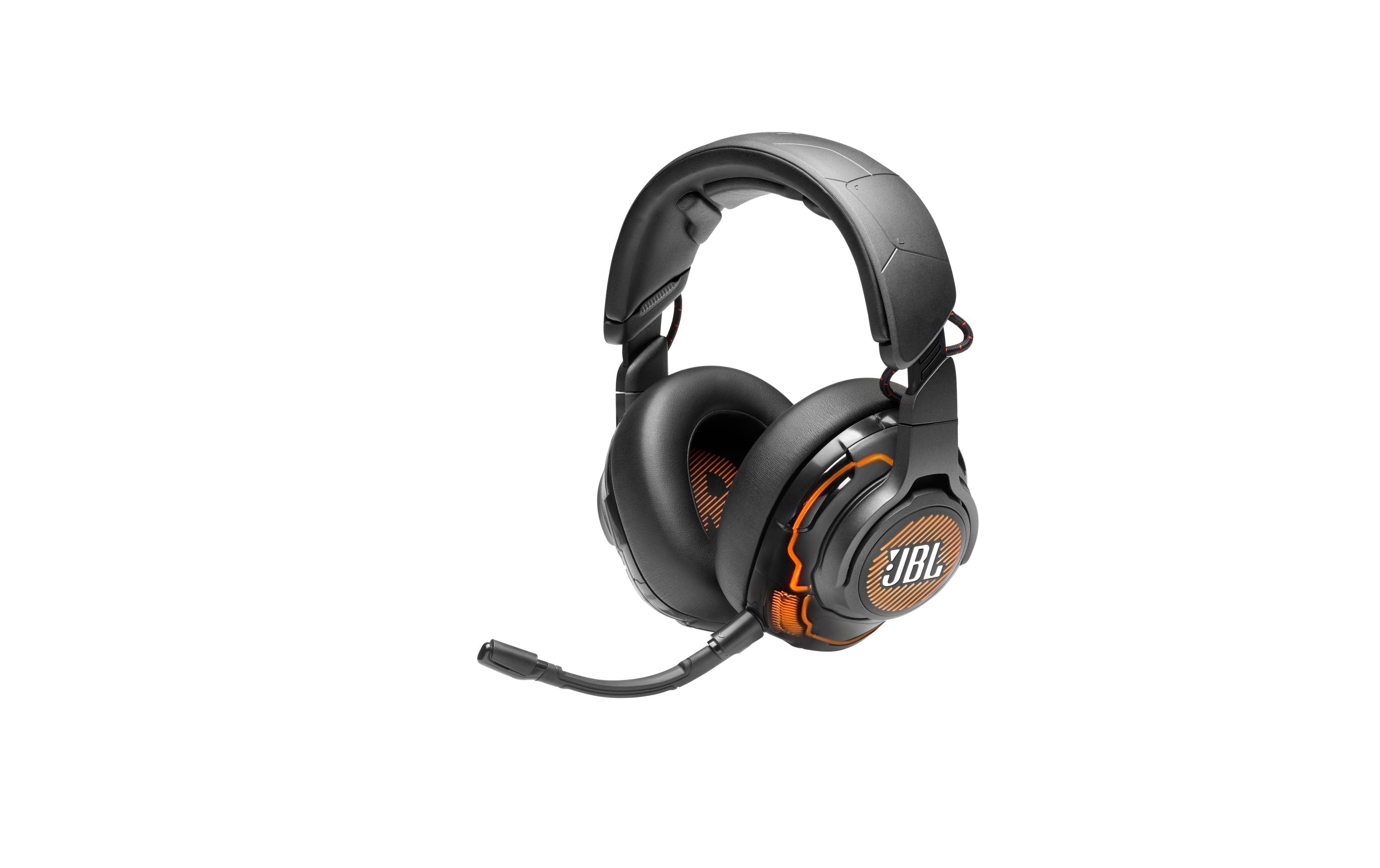 Headset Quantum One Schwarz<br>USB-kabelgebundenes Over-Ear-Profi-Gaming-Headset mit JBL QuantumSPHERE 360 mit Head-Tracking