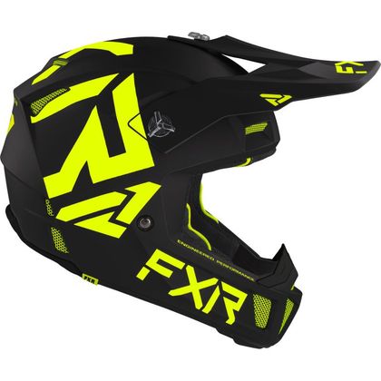 Casque cross FXR CLUTCH CX BLACK/HI VIS 2022 - Noir / Jaune