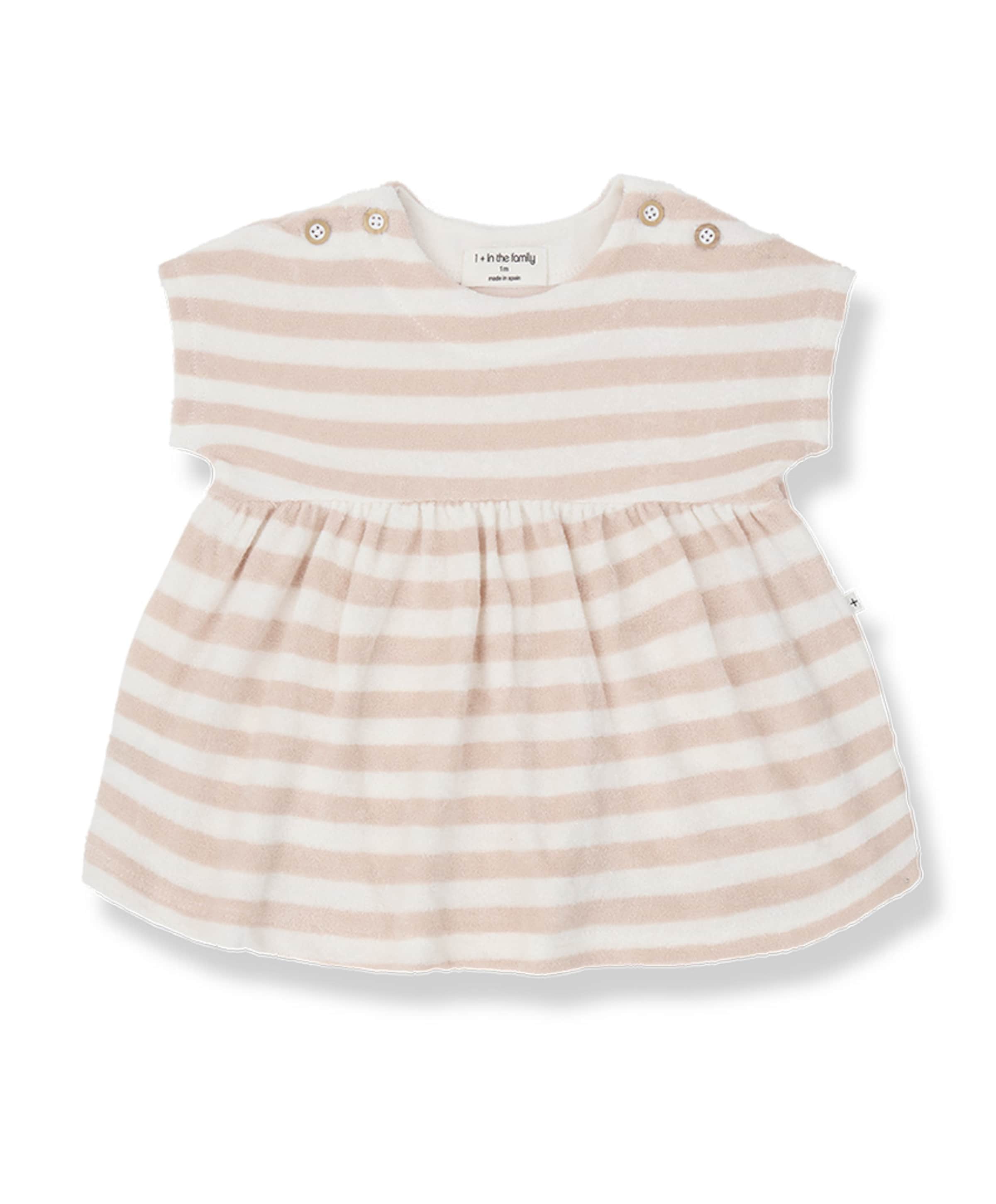 One More in the family Meisjes jurk roze