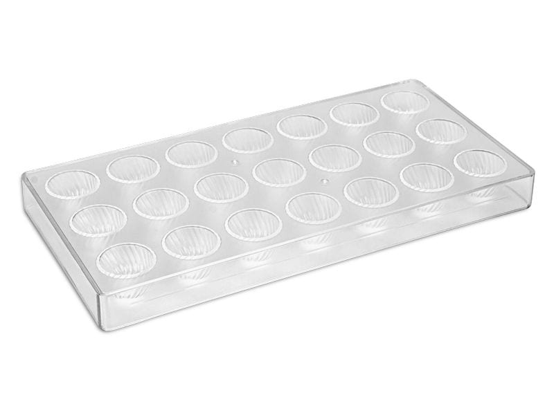 Städter Pralinenform Kuppel 13.5 x 27.5 cm Giessform für Pralinen