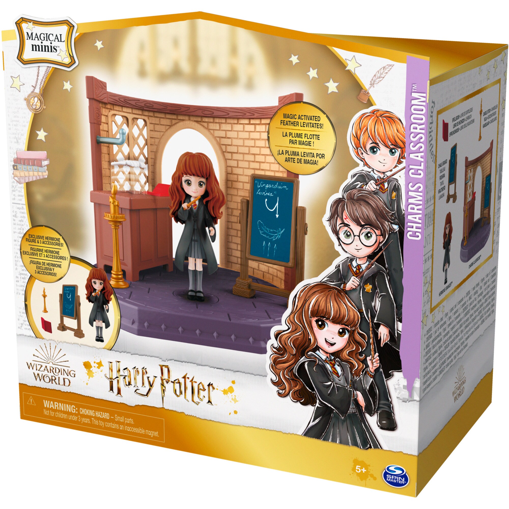 Spin Master Spielfigur Wizarding World Harry Potter - Hogwarts Zauberkunst Klassenzimmer Spielset