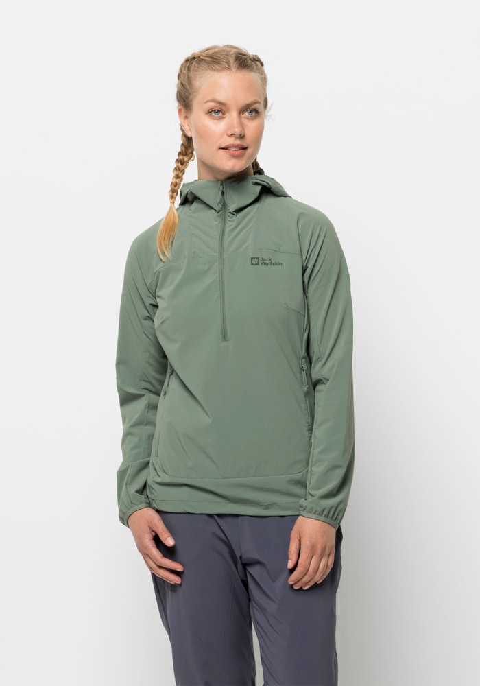 Jack Wolfskin Softshelljacke »PRELIGHT OVERHEAD W« mit Kapuze