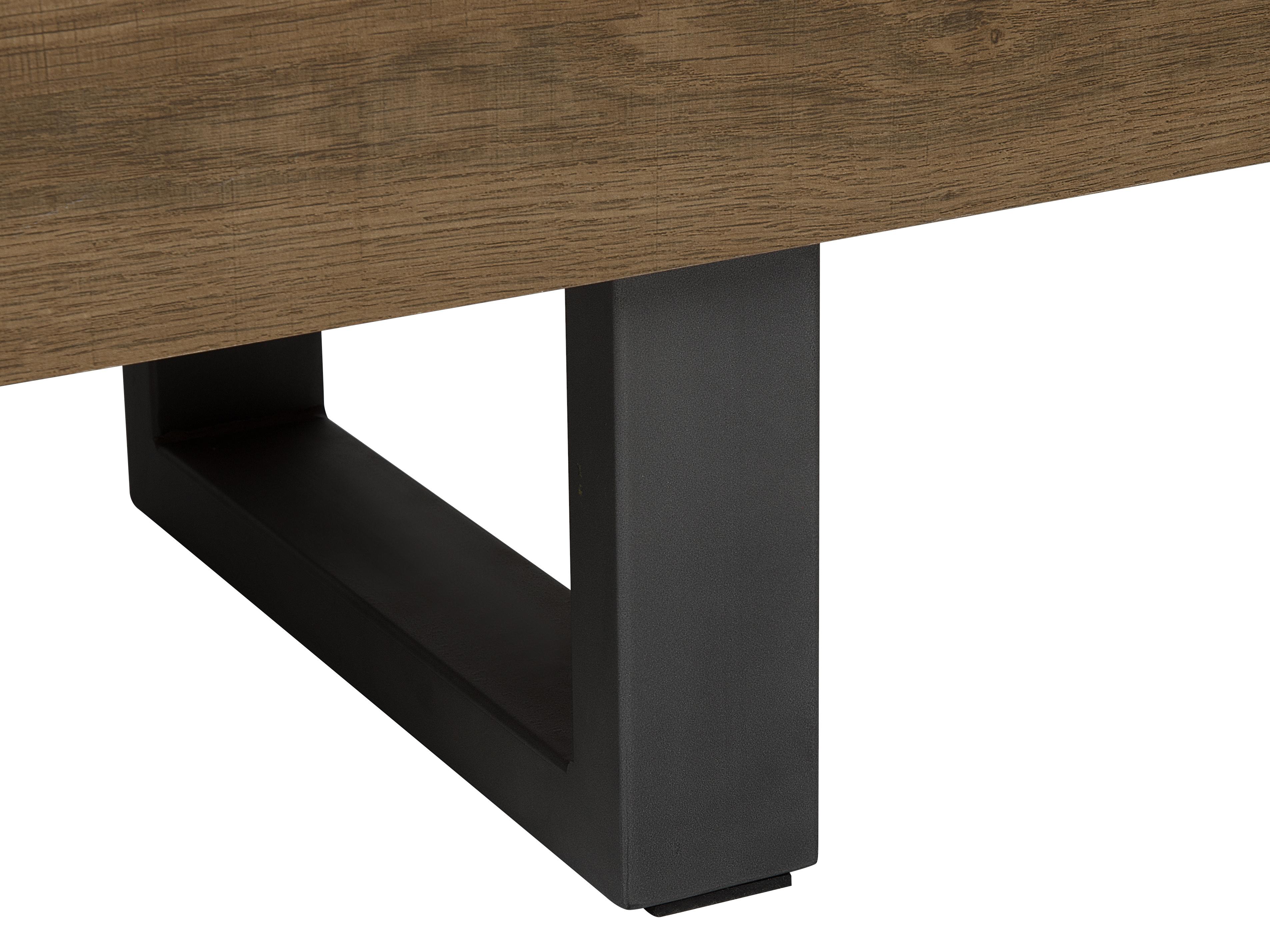 TV-meubel TIMBER Donkerbruin