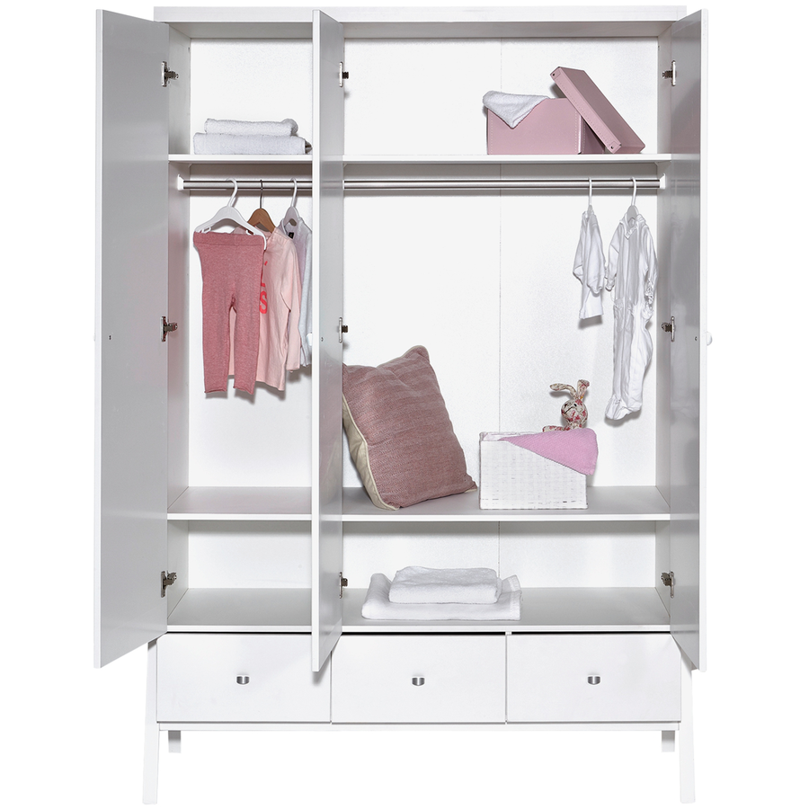 Schardt Kinderzimmer Holly White 3-türig