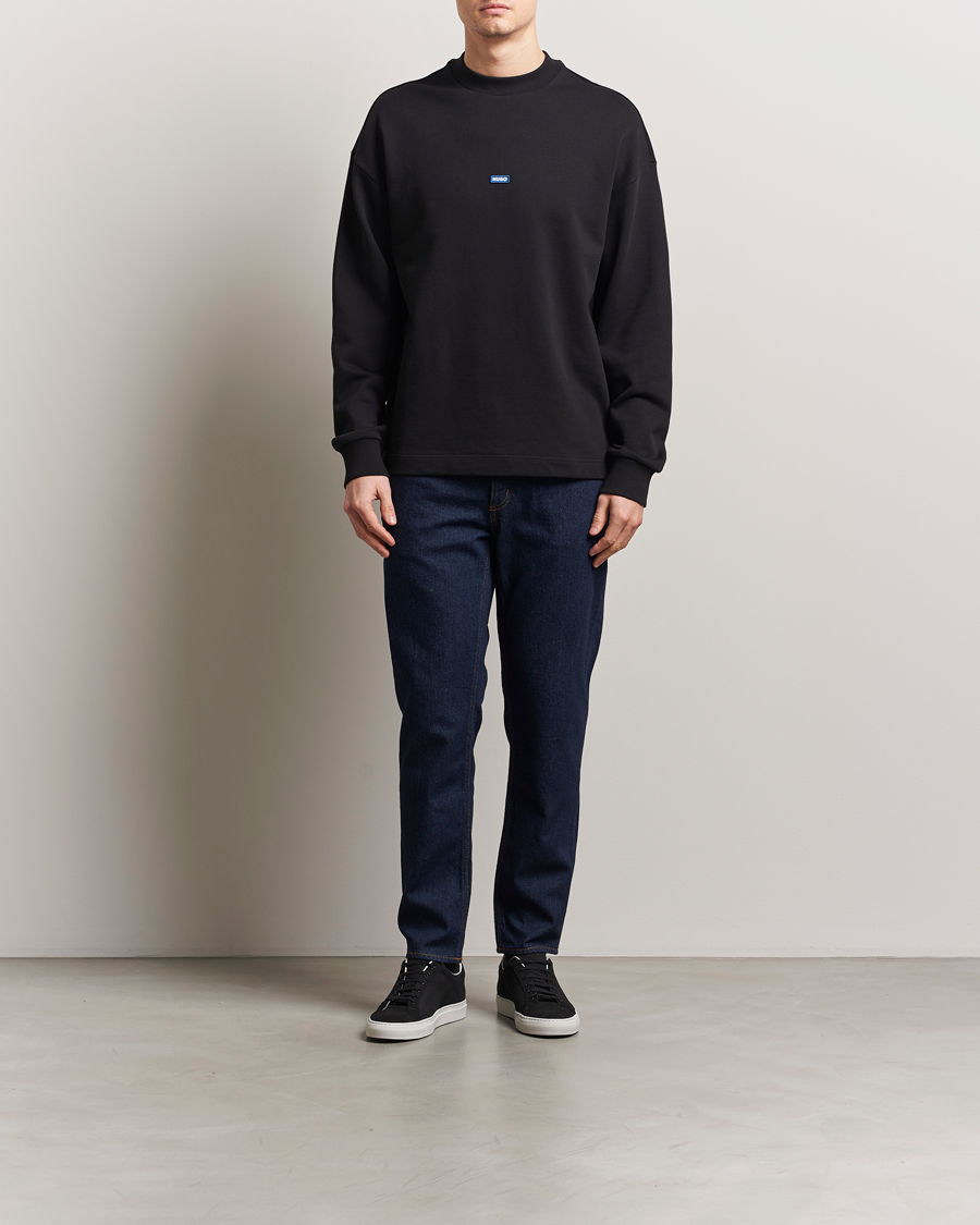 HUGO Brody Tapered Fit Jeans Dark Blue