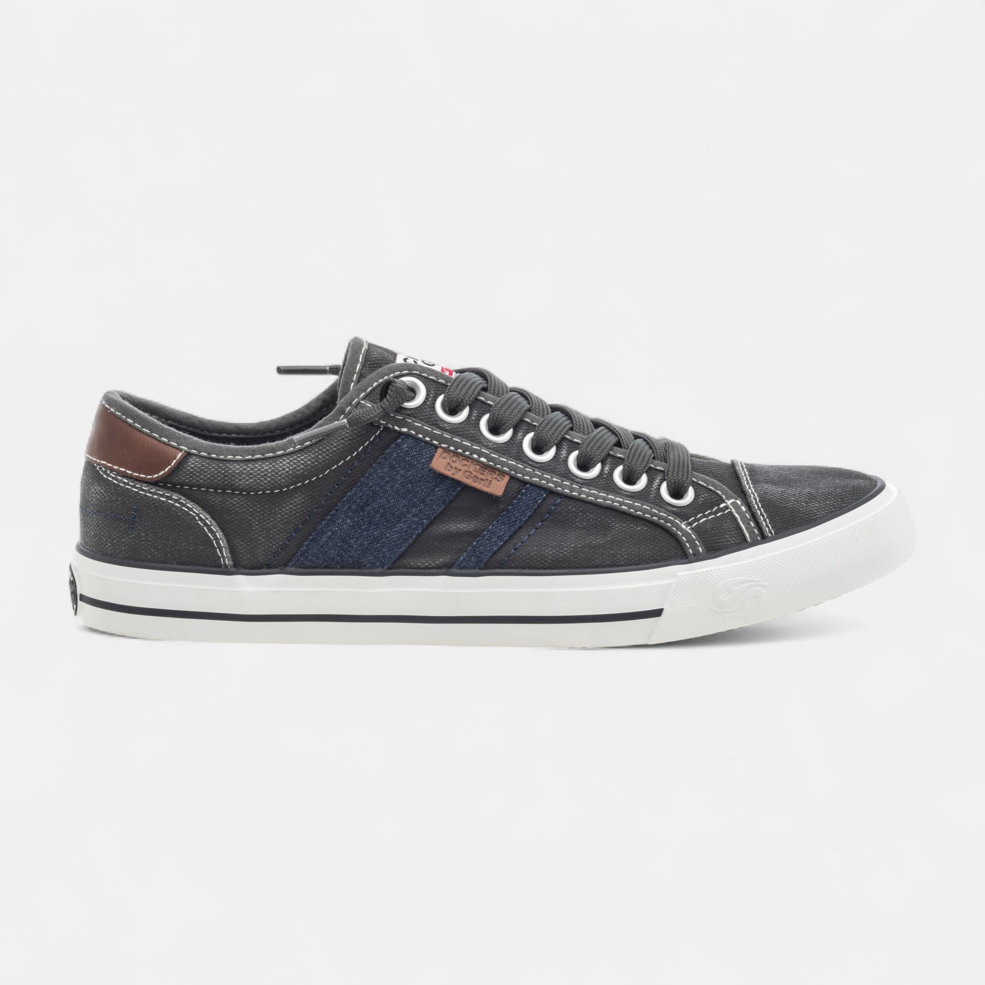 Baskets en toile Homme gris