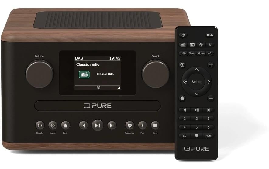 Pure Digitalradio (DAB+) »Classic C-D4« (Bluetooth 15 W)