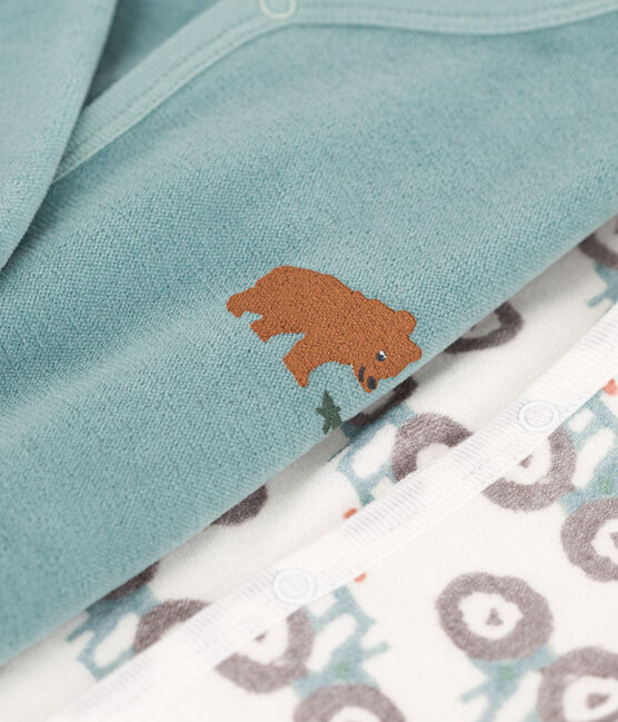 Lot de 2 pyjamas bébé en velours