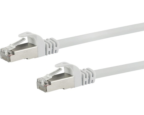 CAT 6 netwerkkabel SF/UTP 2x RJ45 stekkers 0,5 m zwart Schwaiger CKB6005053