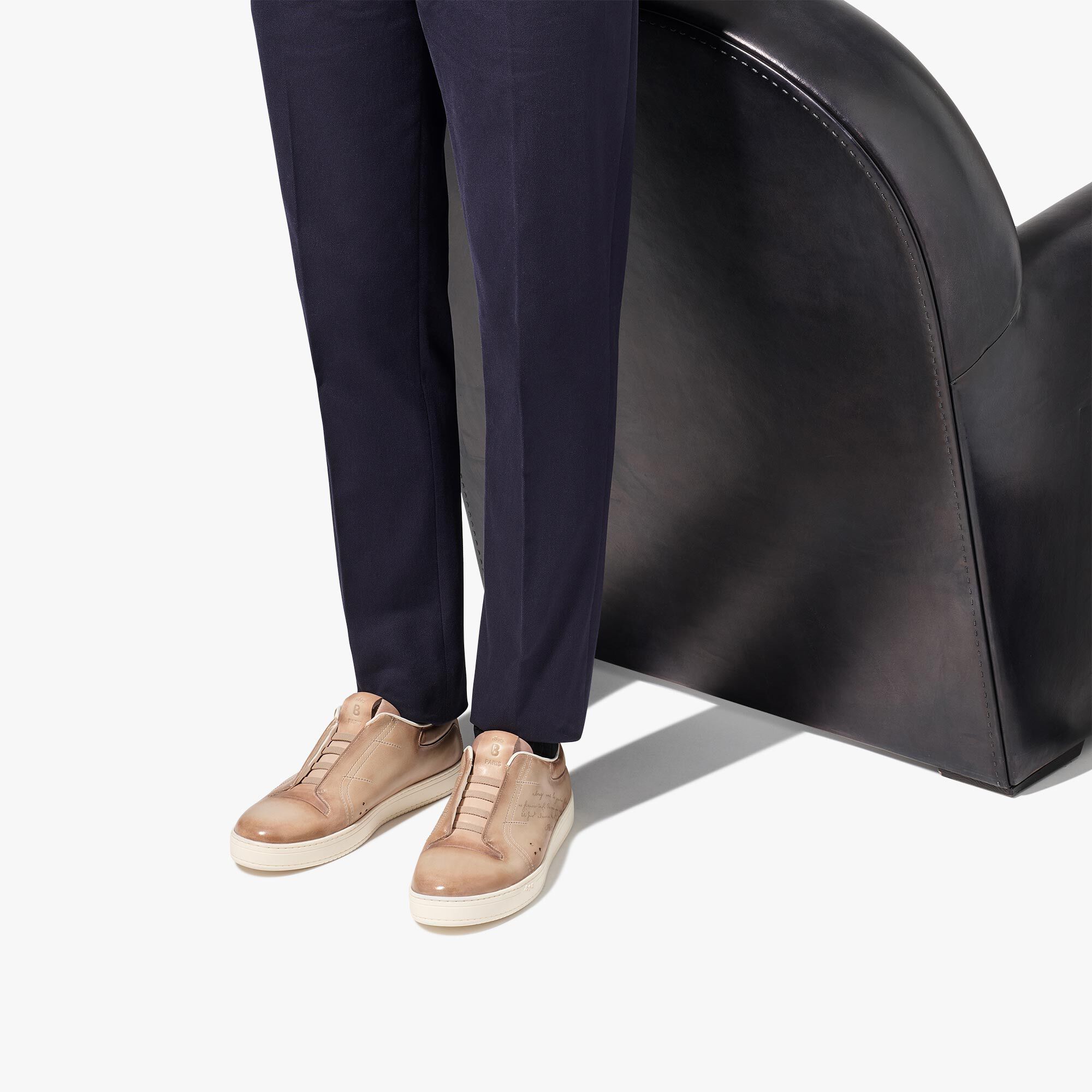 Slip On Playtime En Cuir Scritto