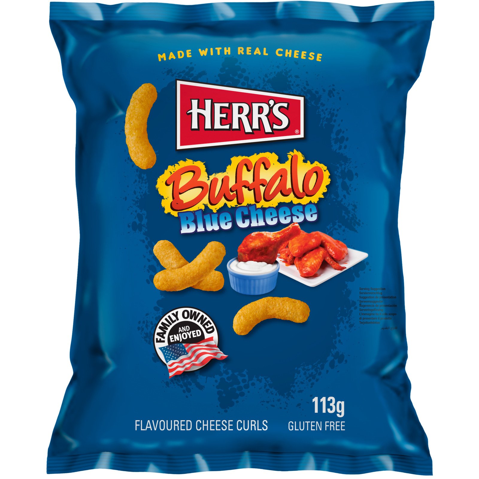 Herr's Buffalo Blue Cheese 113 g