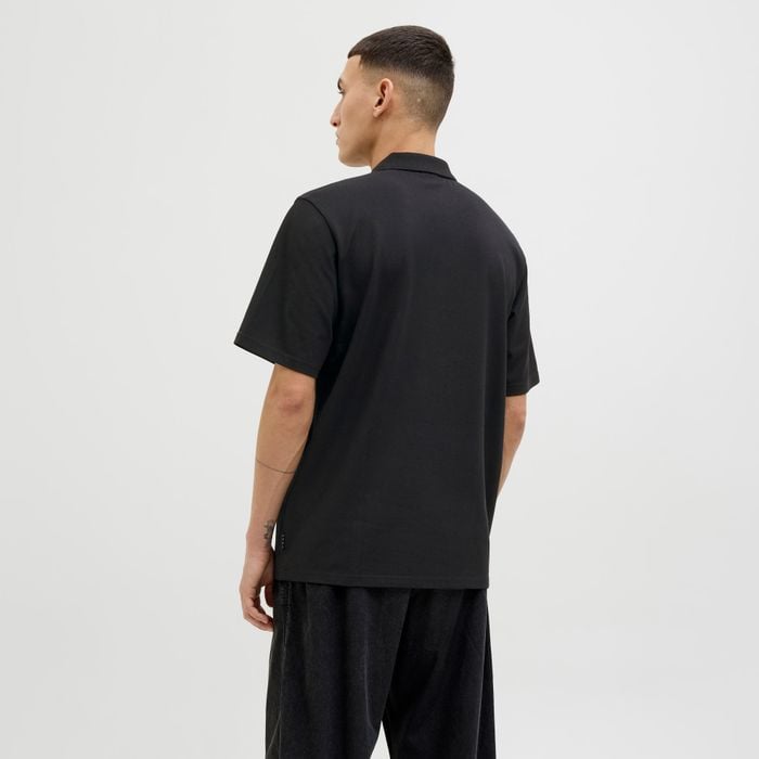 Jack & Jones Core Fusion Pique Zip Polo Heren