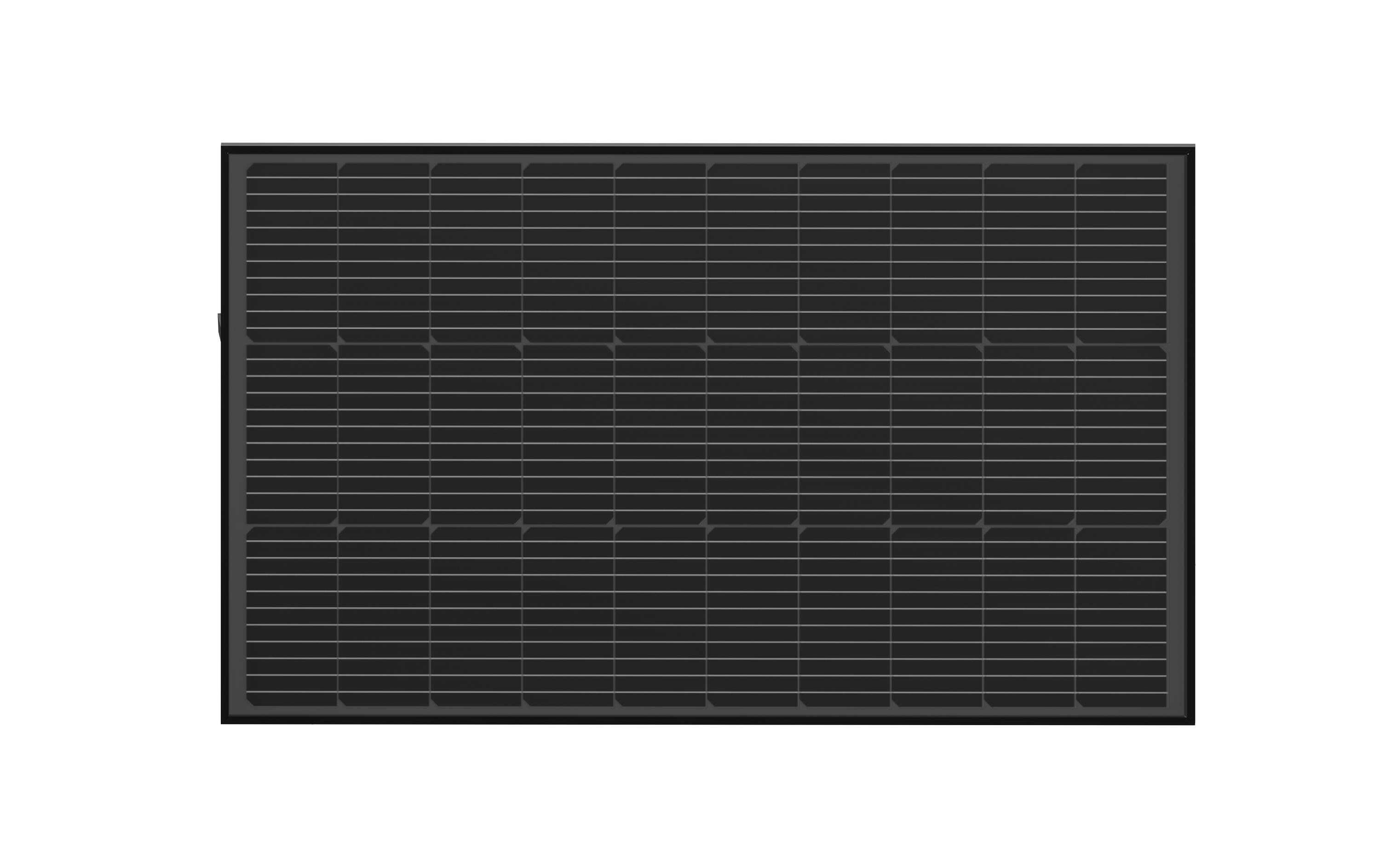 Solarpanel Monokristalin Modul, MC4, Rigid, 100 W, 2 Stück<br>MC4 Kompatibles Solarmodul mit hocheffizienten monokristallinen Zellen