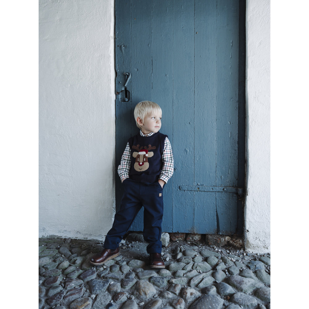 Køb Hust & Claire More Navy Princo Rensdyr