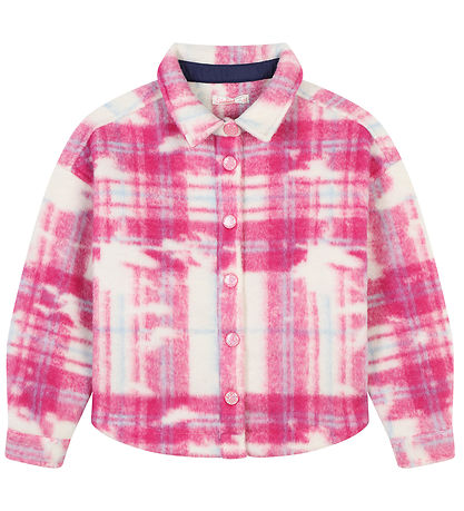 Billieblush Jacke - Lang/Overshirt - Pink/Kariert