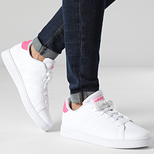 Baskets Femme Advantage K IG2512 Cloud White Pulse Magenta Wonder Quartz