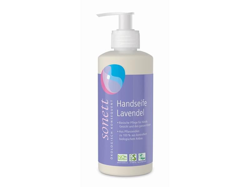 Sonett Handseife Lavendel 300 ml Milde und pflegende Flüssigseife