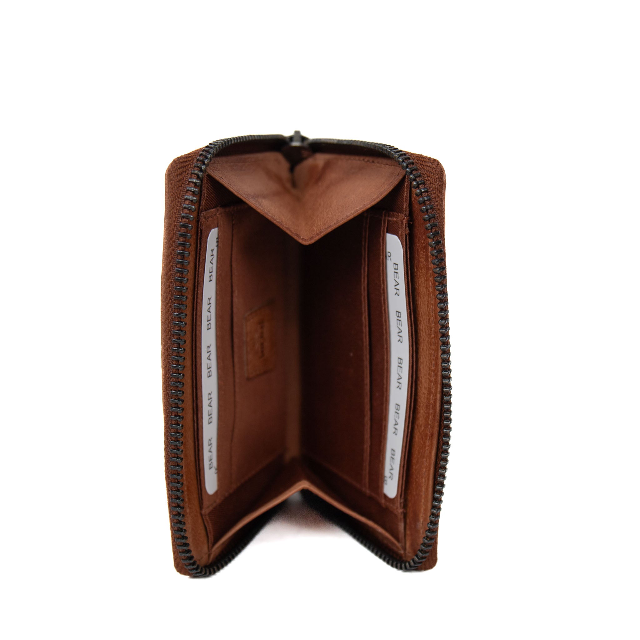 Portemonneetje 'Jasper' cognac Cognac