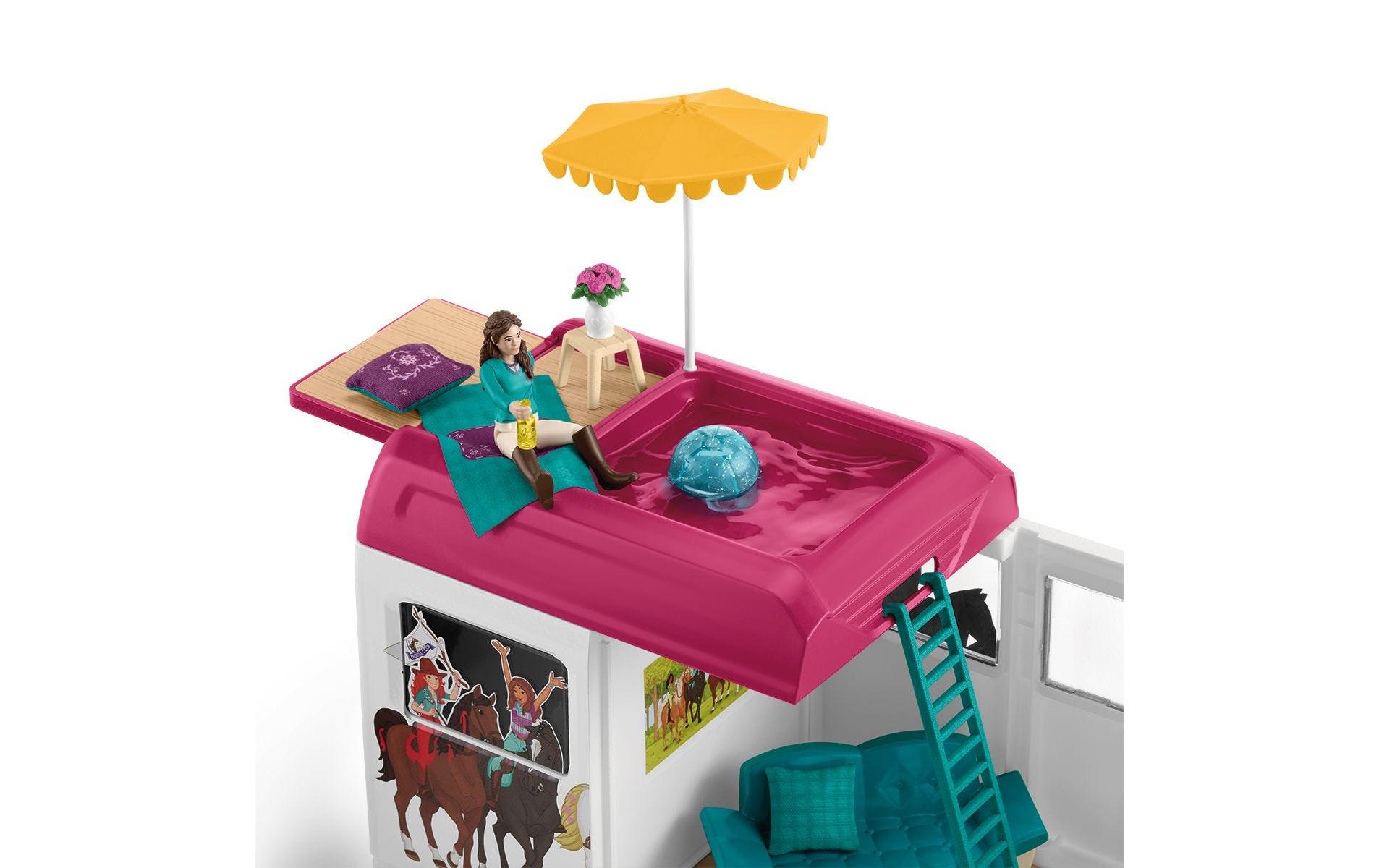 Spielfigurenset Horse Club Pferdetransporter<br>Umfangreiches Pferde-Spielset