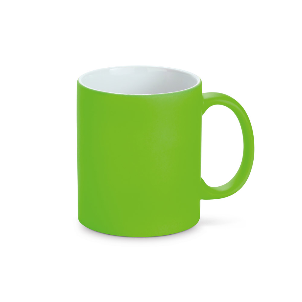 hi!dea 93886 - Tasse en céramique avec finition néon 350 mL