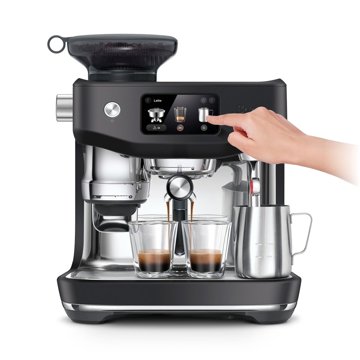 The Oracle Jet espressomaskin, black truffle