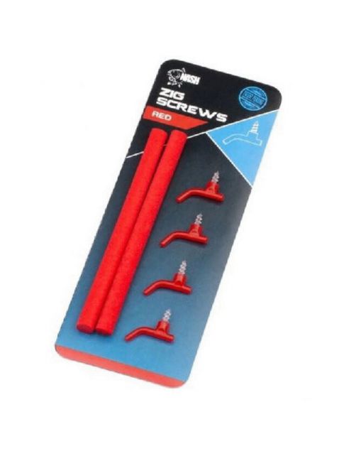 Kevin Nash Zig Screw Kit Large Red - Aas -
