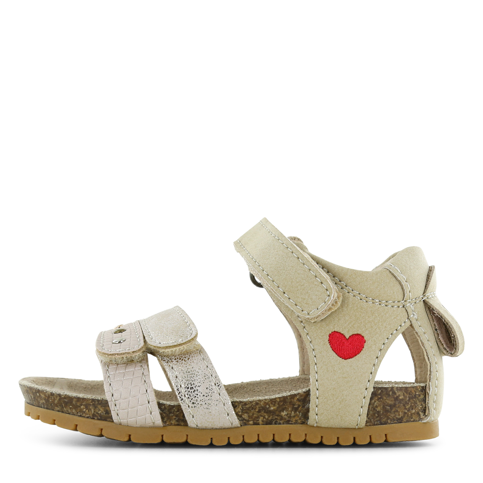 Shoesme taupe Sandale mit Herz