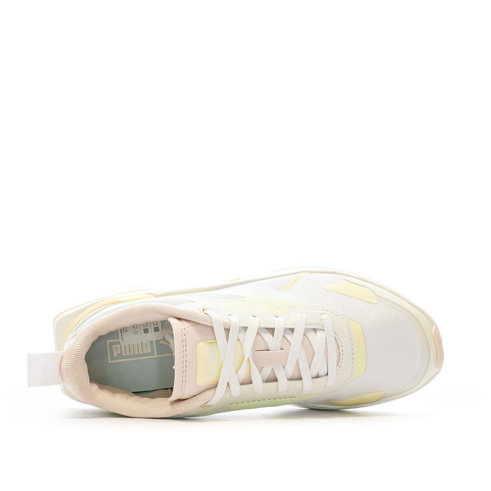 Puma Baskets Rose/Orange/Vert Femme Puma Kosmo Rider
