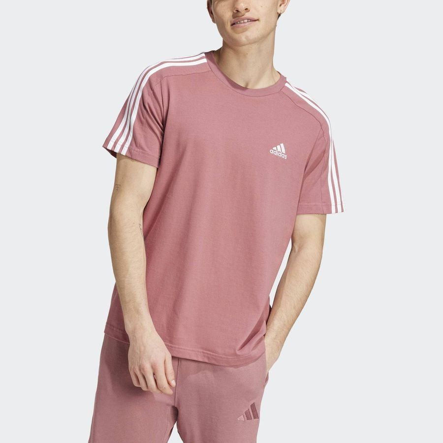 Adidas T-shirt à 3 bandes en jersey Essentials