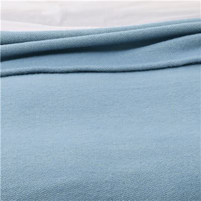 Couverture pure laine WOOLMARK - TOISON D’OR - Lavable en machine