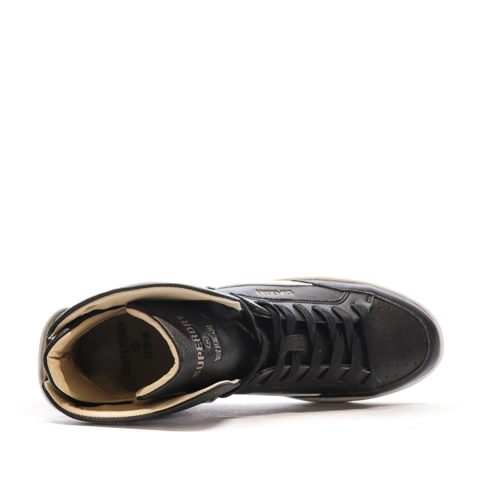 Superdry Baskets Montantes Noires Homme Superdry Lux Trainer