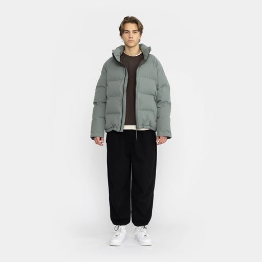 Revolution Raglan Puffer Jakke, Grey, XXL