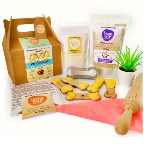 Kit de confeitaria Loonypets para cães, biscoitos para cachorros